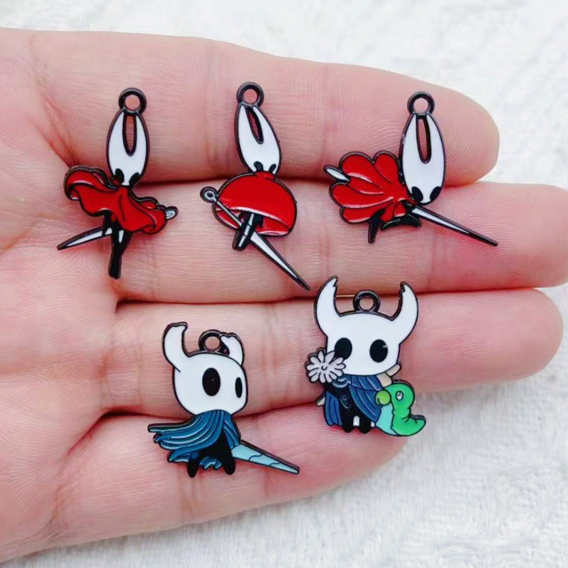 Earrings - 10 adet alaşım damla yağ karikatür