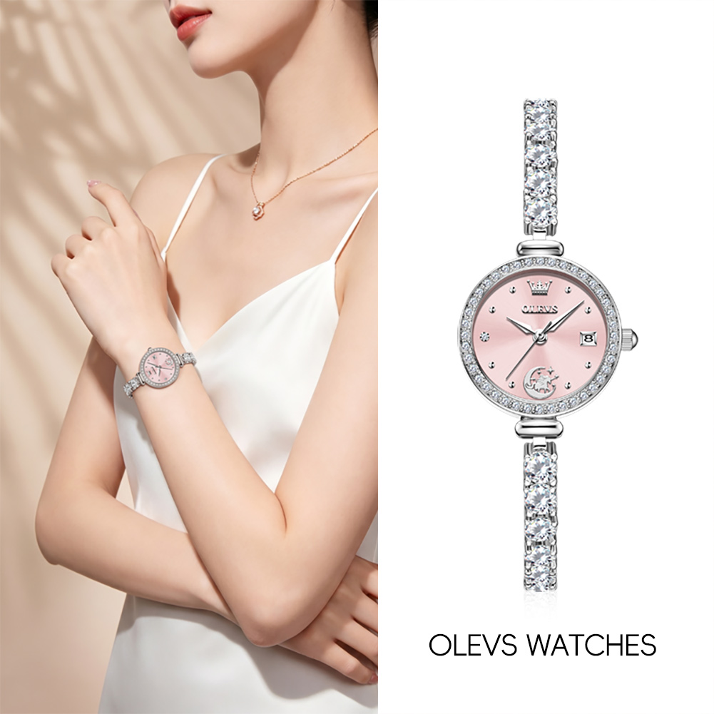 Watch Accessories - OLEVS 2998 Marka Orijinal Otantik Kadın