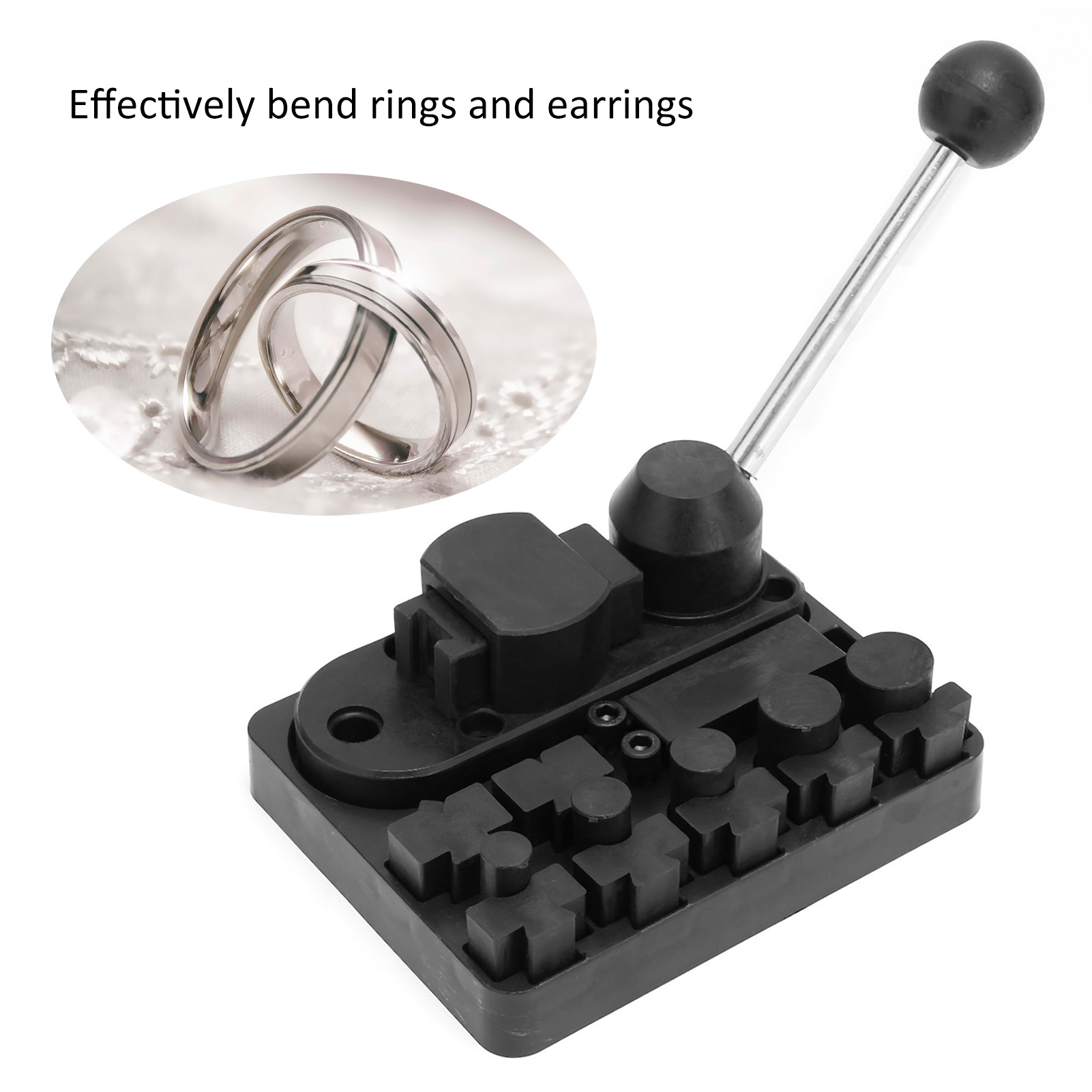 Earrings - Takı Yüzükleri Bükme Makinesi Seti Çok