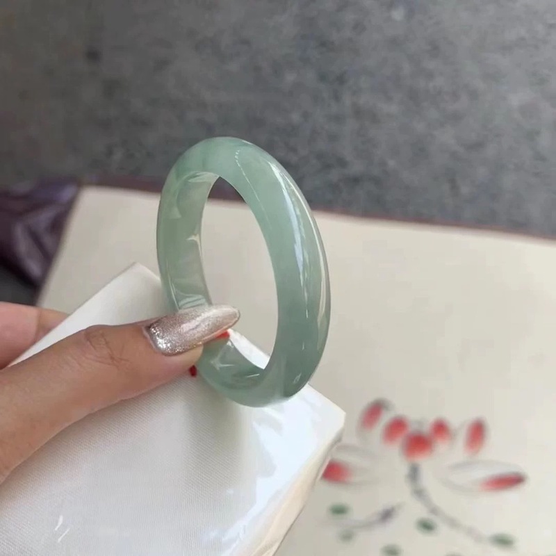 Bracelets - Yüksek kaliteli yağlı, eski maden buzlu,