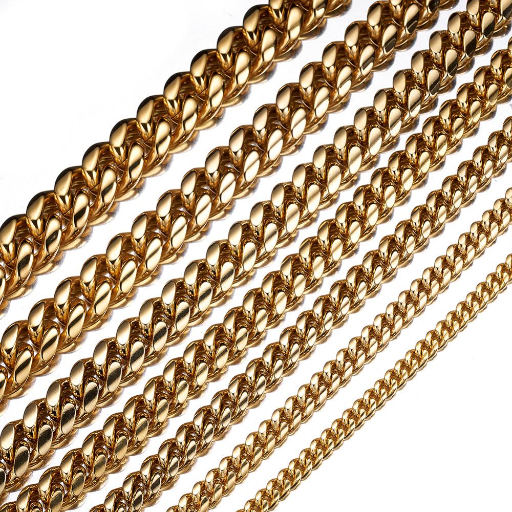 TOPGRILLZ paslanmaz çelik altı - Cuban Link Chain 12Mm incelemesi ve fiyatı