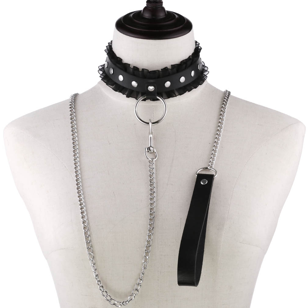 Seksi dantel çivili gerdanlık  - Goth Punk Spike Choker incelemesi ve fiyatı
