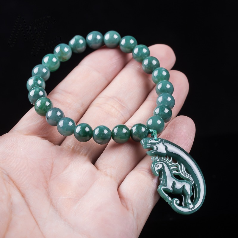 Doğal Yeşim Mavisi Su Zodyak A - Bracelets incelemesi ve fiyatı