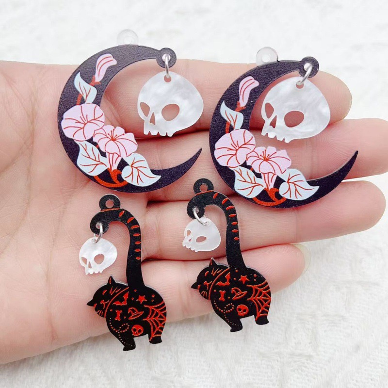 10 adet Cadılar Bayramı Akrili - Earrings incelemesi ve fiyatı