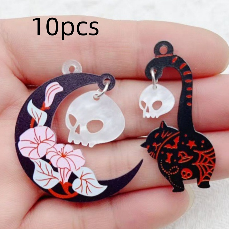 10 adet Cadılar Bayramı Akrili - Earrings incelemesi ve fiyatı