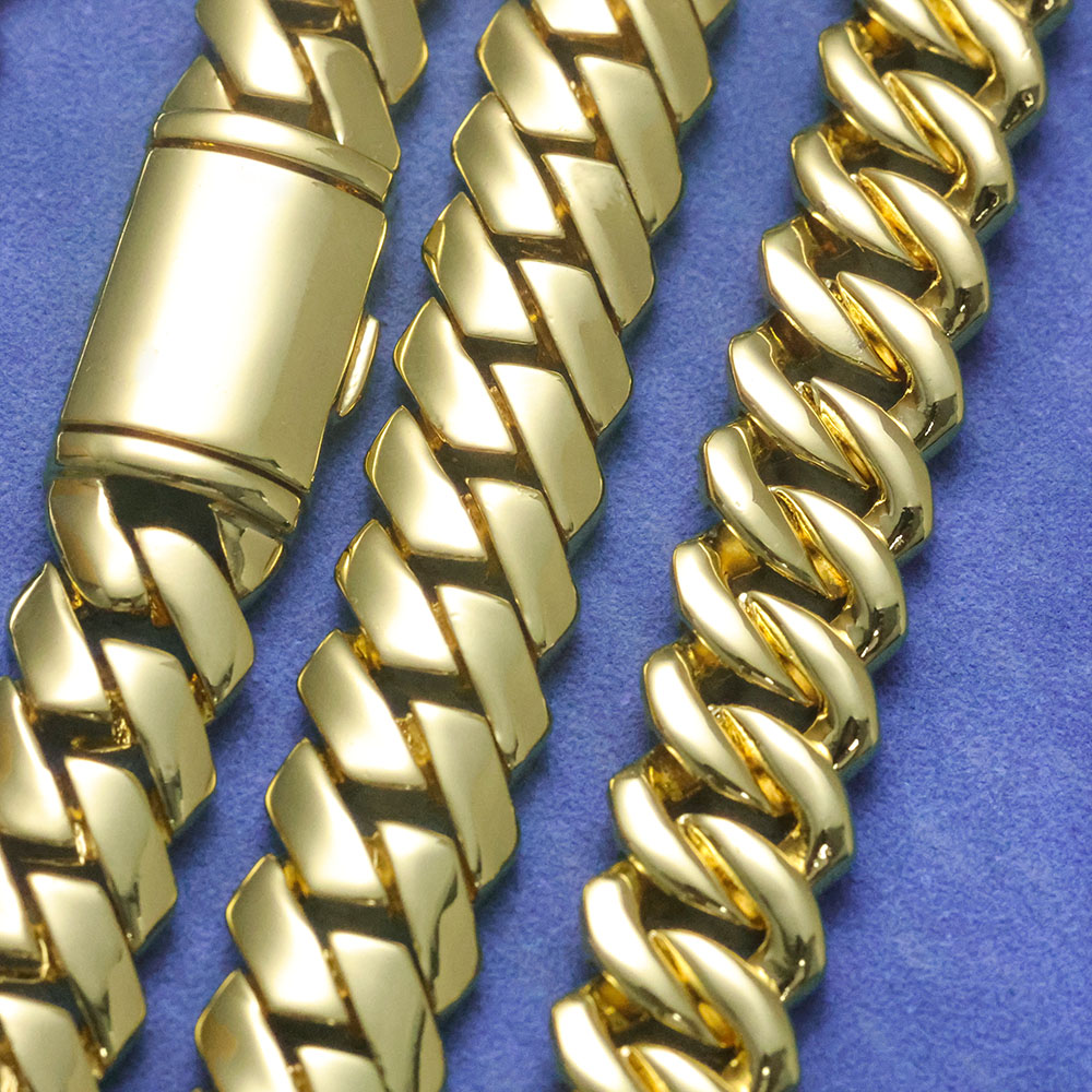 ESKEEM Yüksek Parlaklıkta Mona - Cuban Link Chain 12Mm incelemesi ve fiyatı