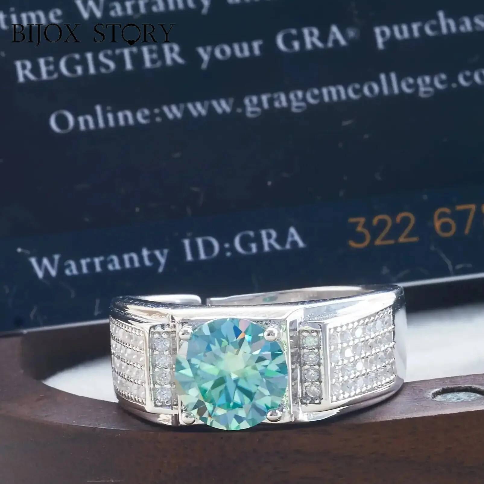 1 karat doğal mavi renk moissa - Moissanite Engagement Ring 1 Carat incelemesi ve fiyatı