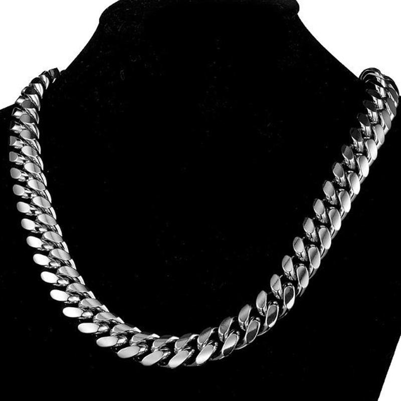 316L paslanmaz çelik Miami boş - Cuban Link Chain 12Mm incelemesi ve fiyatı