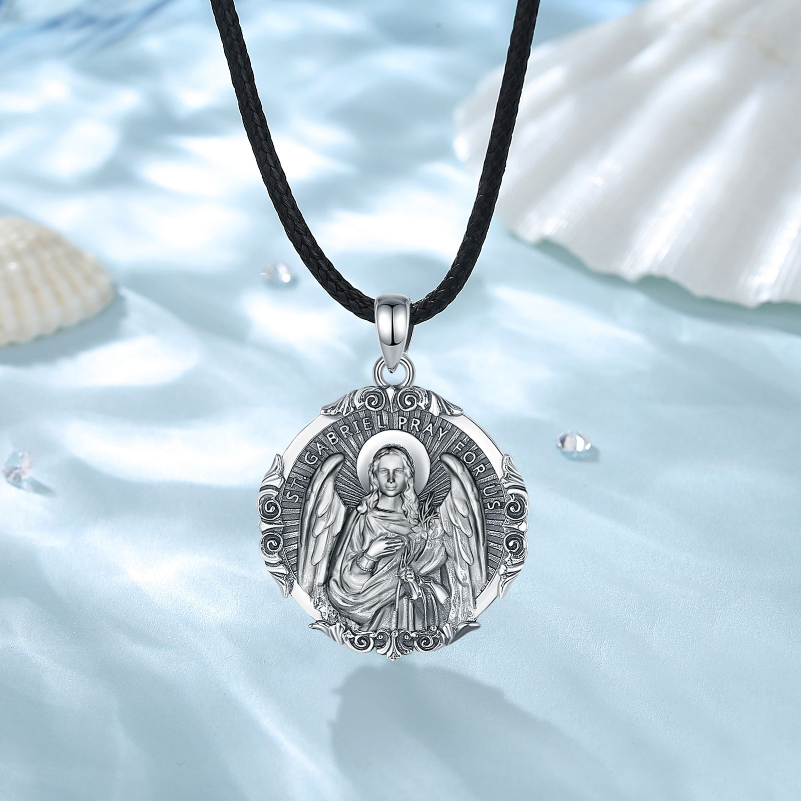 Eudora 925 ayar gümüş aziz Gab - 925 Sterling Silver Chain Necklace Men incelemesi ve fiyatı