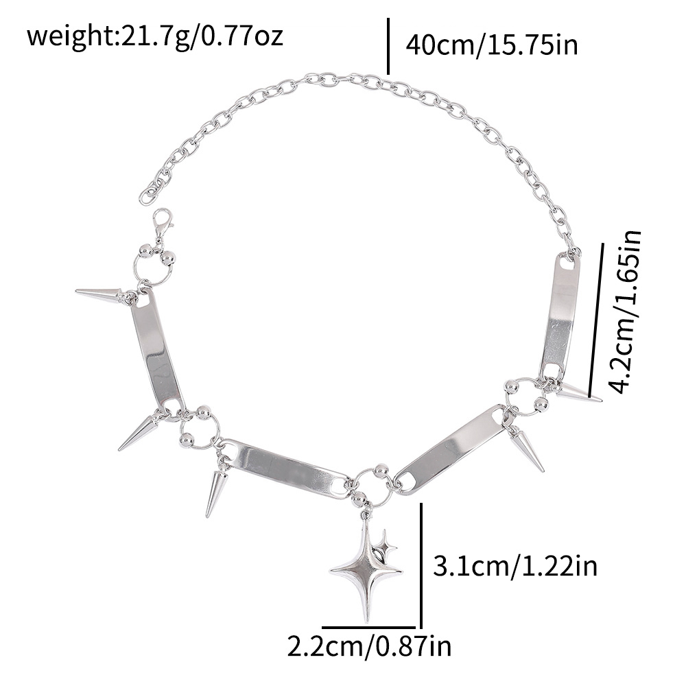 Punk Yıldızı Perçinli Gerdanlı - Goth Punk Spike Choker incelemesi ve fiyatı