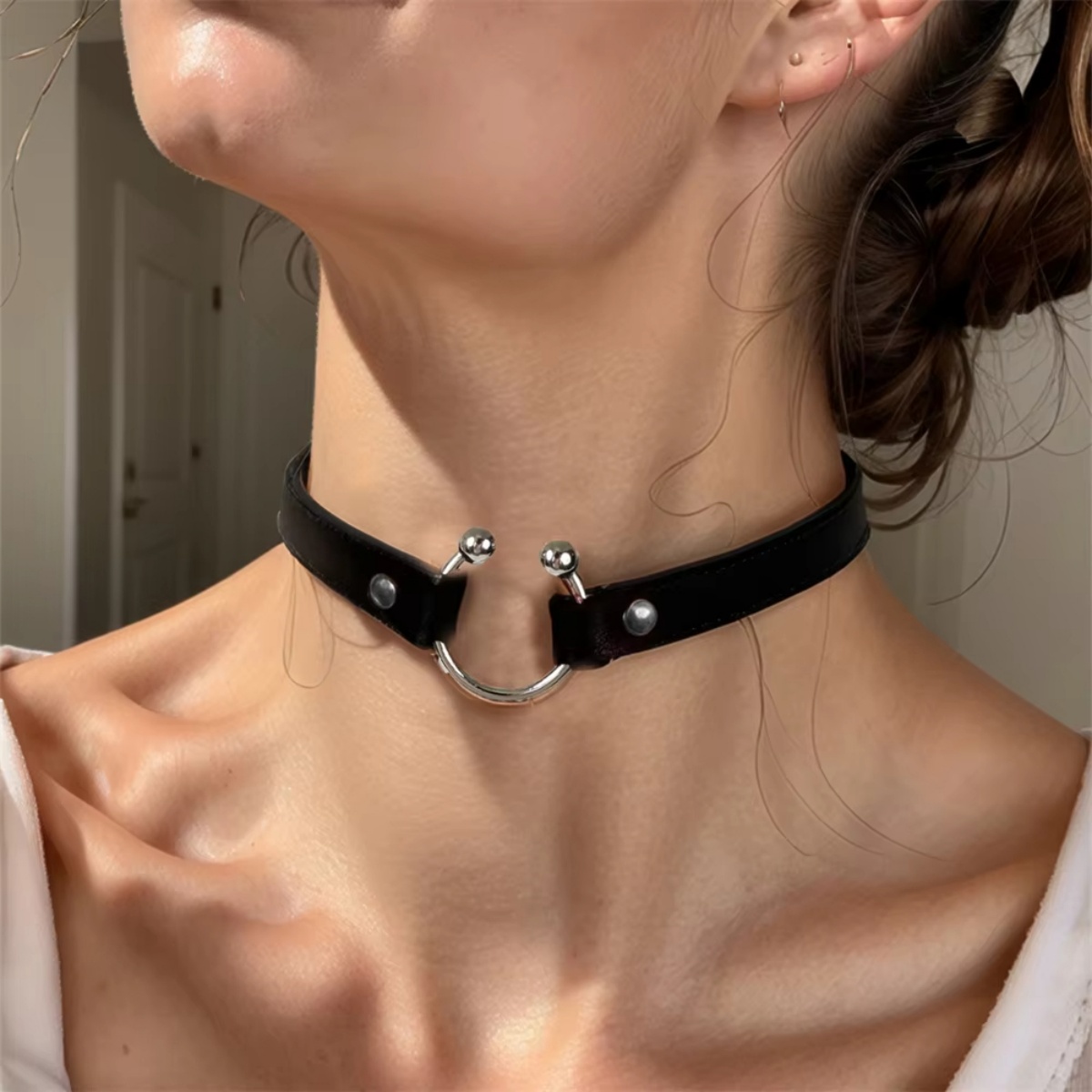 Moda PU Deri Dikenli Gerdanlık - Goth Punk Spike Choker incelemesi ve fiyatı