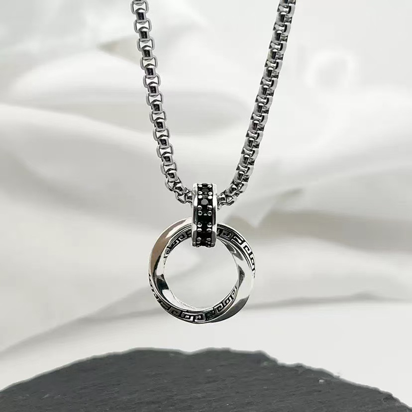 925 Ayar Gümüş Kolye Kolye Hip - 925 Sterling Silver Chain Necklace Men incelemesi ve fiyatı