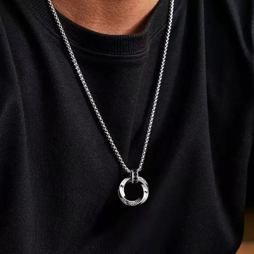 925 Ayar Gümüş Kolye Kolye Hip - 925 Sterling Silver Chain Necklace Men incelemesi ve fiyatı