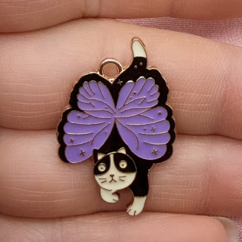 10 adet Kelebek Kedi Aşk Kore  - Earrings incelemesi ve fiyatı