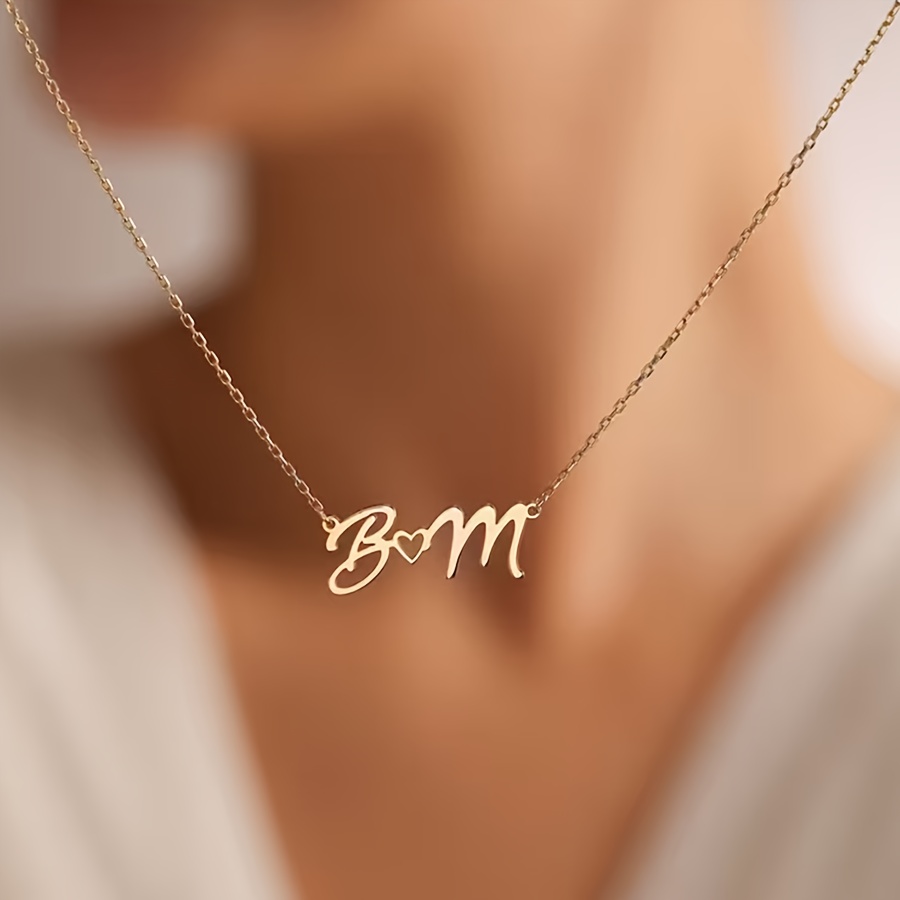 Kadınlar için özel Ad Kolye Su - Custom Name Necklace Stainless Steel incelemesi ve fiyatı