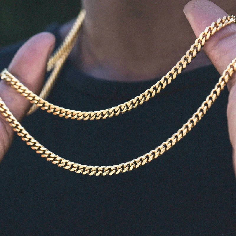 Vnox erkekler için basit 3-11m - Cuban Link Chain 12Mm incelemesi ve fiyatı