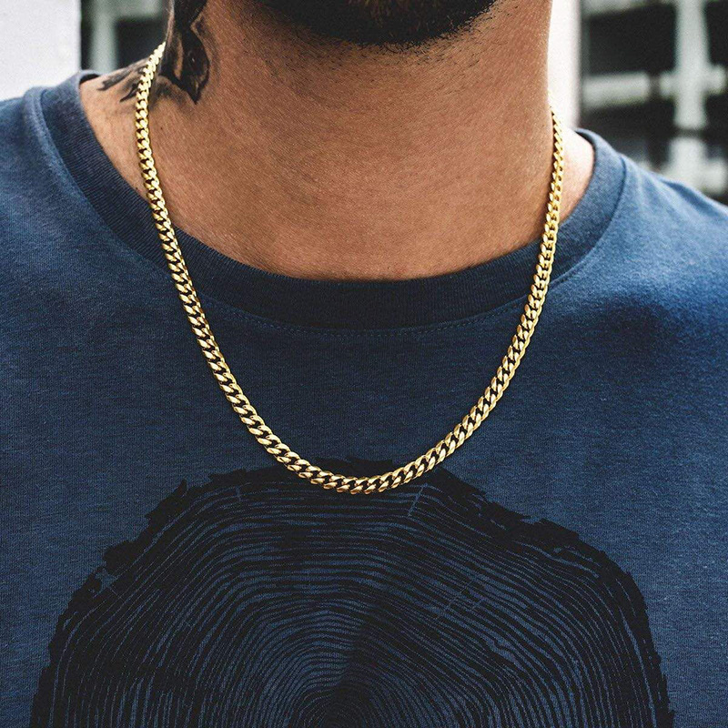 Vnox erkekler için basit 3-11m - Cuban Link Chain 12Mm incelemesi ve fiyatı