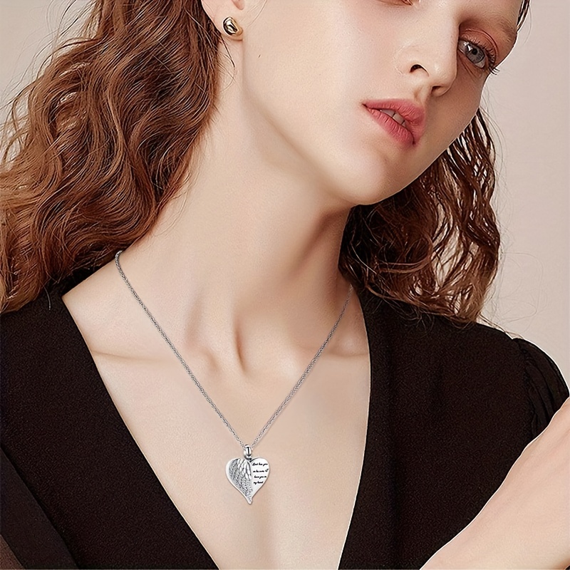 Aşk kalp Urn kolye külleri içi - Heart Locket Necklace Photo incelemesi ve fiyatı