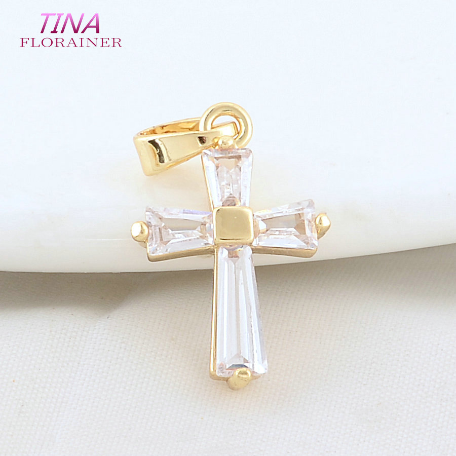6 adet 12*18MM 14K altın rengi - Cross Pendant Necklace Gold incelemesi ve fiyatı