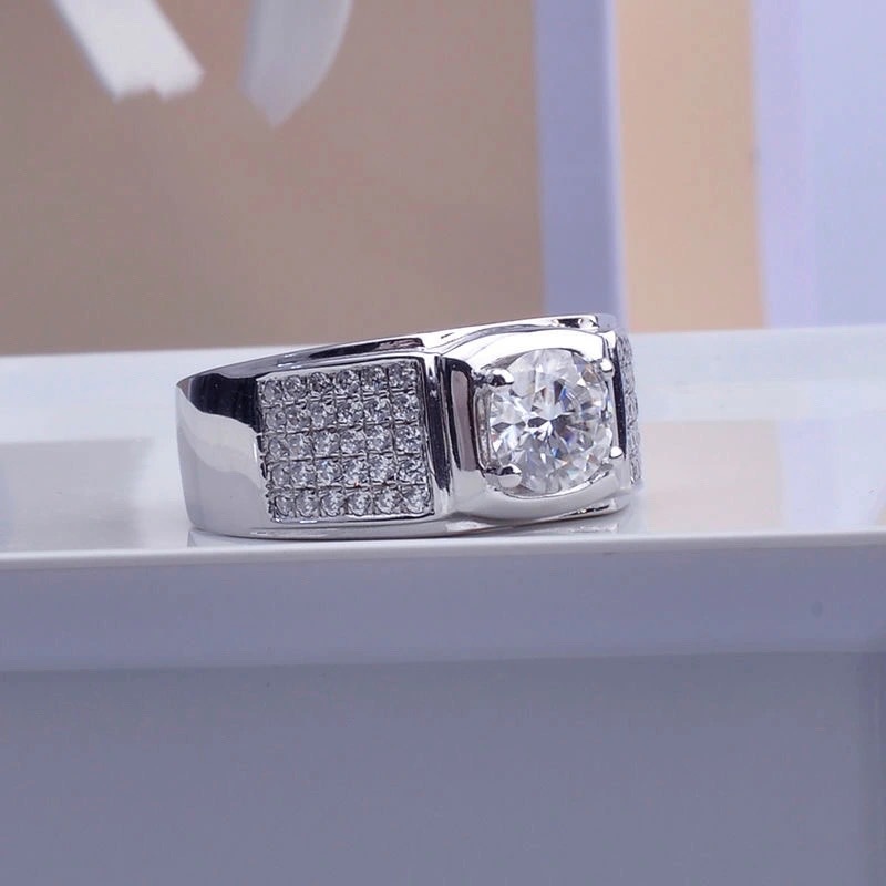 Yeni Dört Pençe Simülasyon Moz - Moissanite Engagement Ring 1 Carat incelemesi ve fiyatı