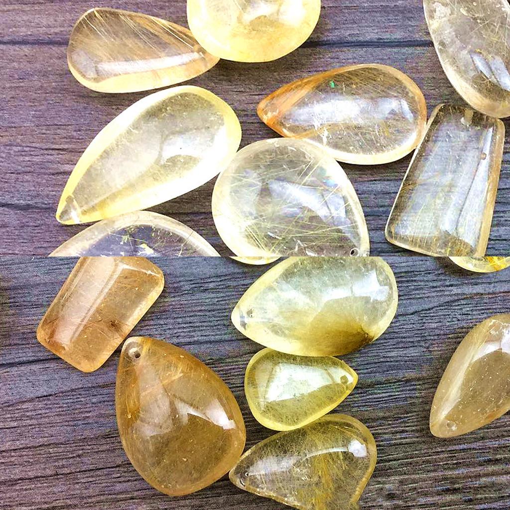 Takı Yapımı için Kristal Kolye - Crystal Pendant Necklace Natural Stone incelemesi ve fiyatı