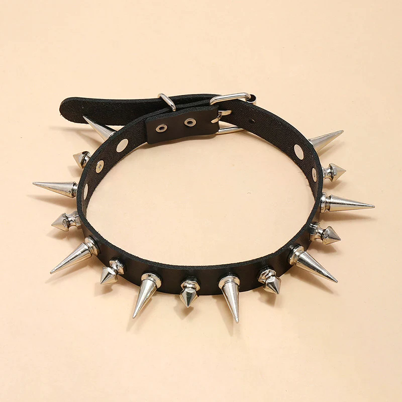 Uzun Sivri Uçlu Gerdanlık Punk - Goth Punk Spike Choker incelemesi ve fiyatı