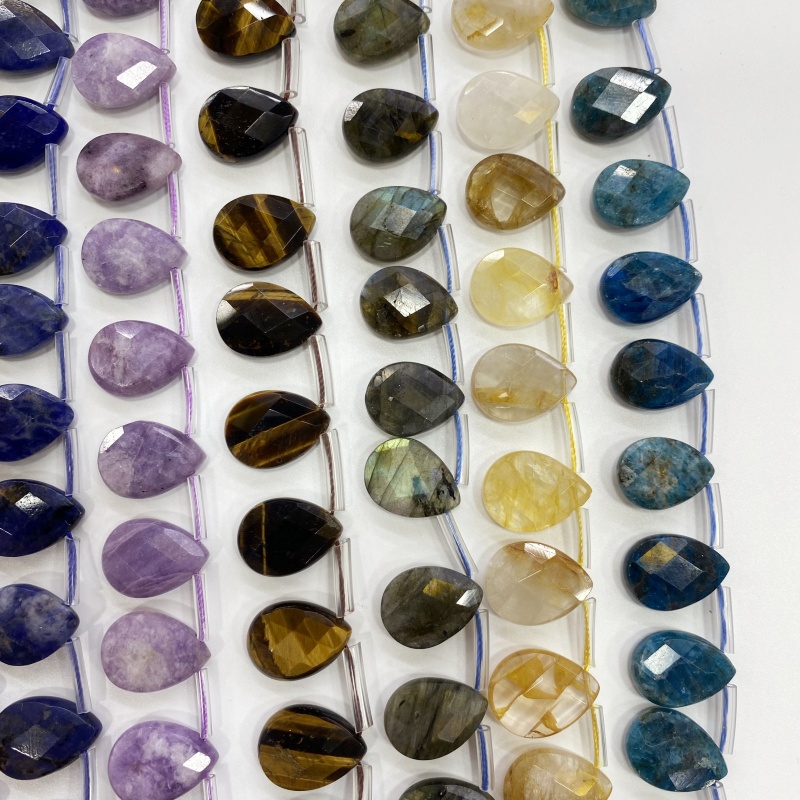 13x18mm Yönlü Gözyaşı Şeklinde - Crystal Pendant Necklace Natural Stone incelemesi ve fiyatı
