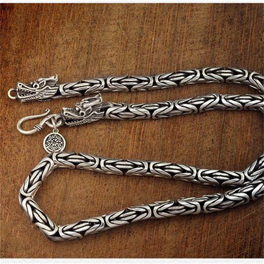 OUYADI Erkek 925 Ayar Gümüş Vi - 925 Sterling Silver Chain Necklace Men incelemesi ve fiyatı
