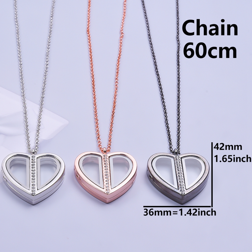 Mıknatıs kalp madalyon kolye k - Heart Locket Necklace Photo incelemesi ve fiyatı