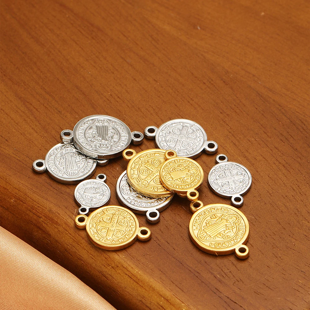 5 adet Paslanmaz Çelik İsa Haç - Cross Pendant Necklace Gold incelemesi ve fiyatı