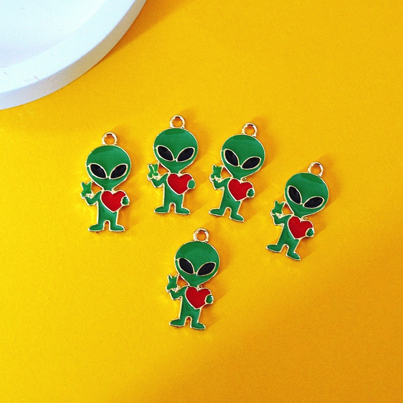 10 adet Basit Uzaylı Alaşım Da - Earrings incelemesi ve fiyatı