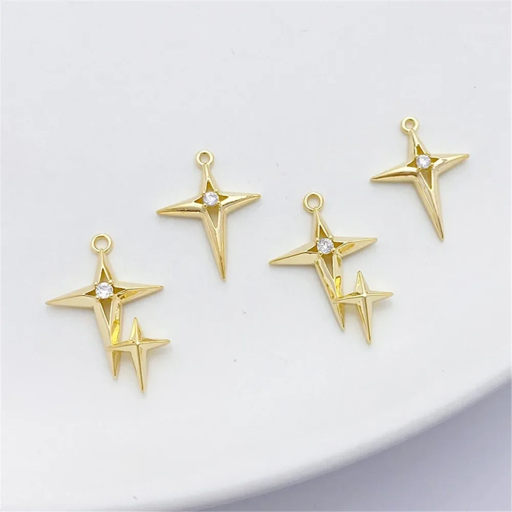 14K Altın kaplama Mikro kakma  - Cross Pendant Necklace Gold incelemesi ve fiyatı