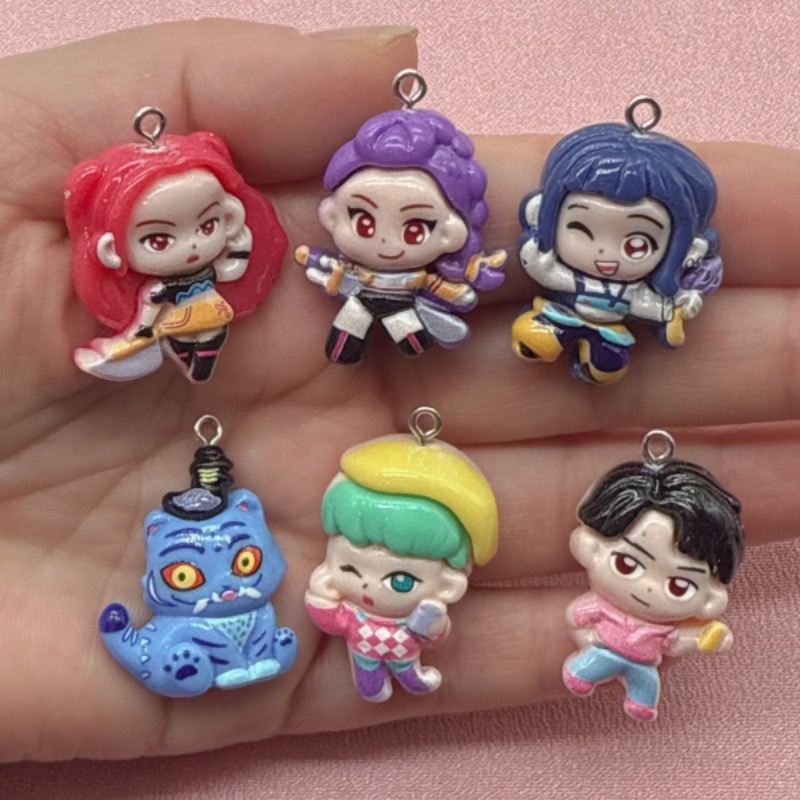 10 adet reçine karikatür kolye - Earrings incelemesi ve fiyatı
