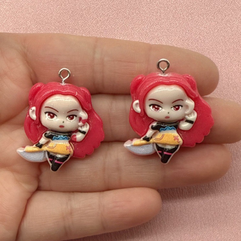 10 adet reçine karikatür kolye - Earrings incelemesi ve fiyatı