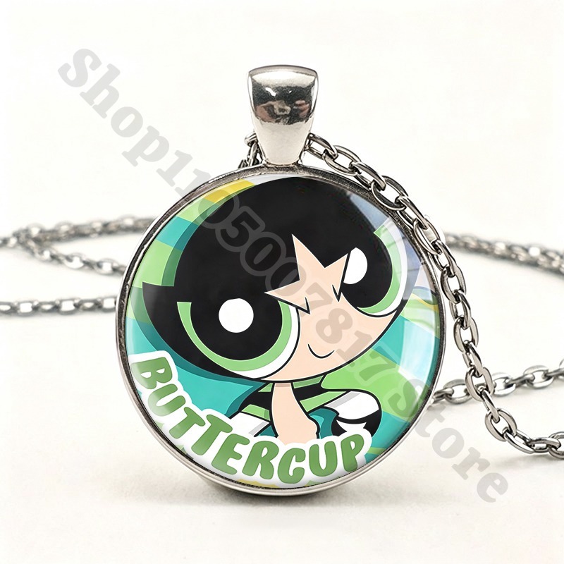 Kawaii Powerpuffs Kız Çocuklar - Anime Pendant Necklace incelemesi ve fiyatı