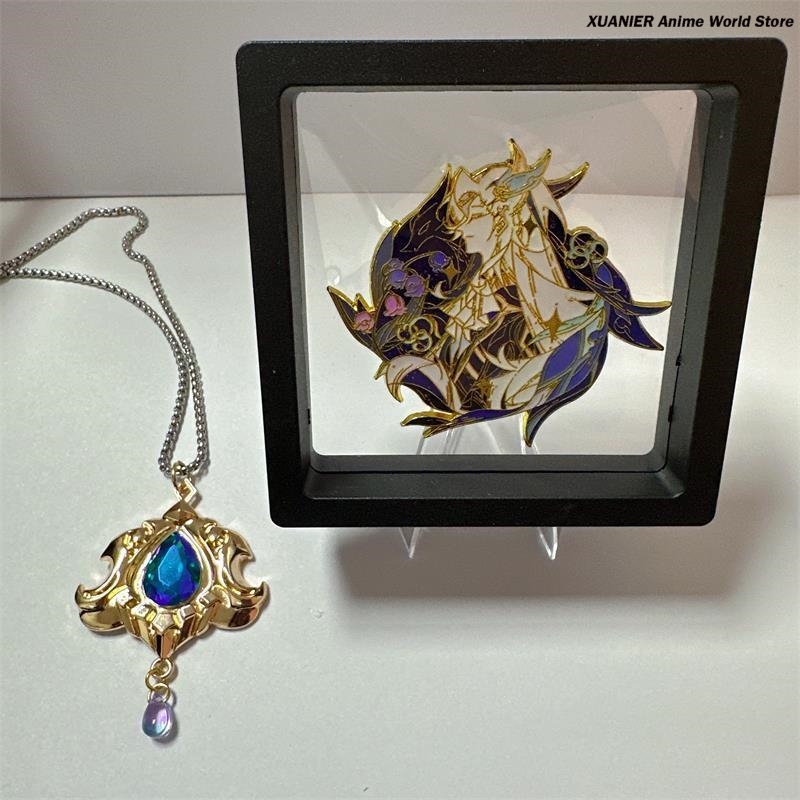 Anime Neuvillette Metal Rozeti - Anime Pendant Necklace incelemesi ve fiyatı