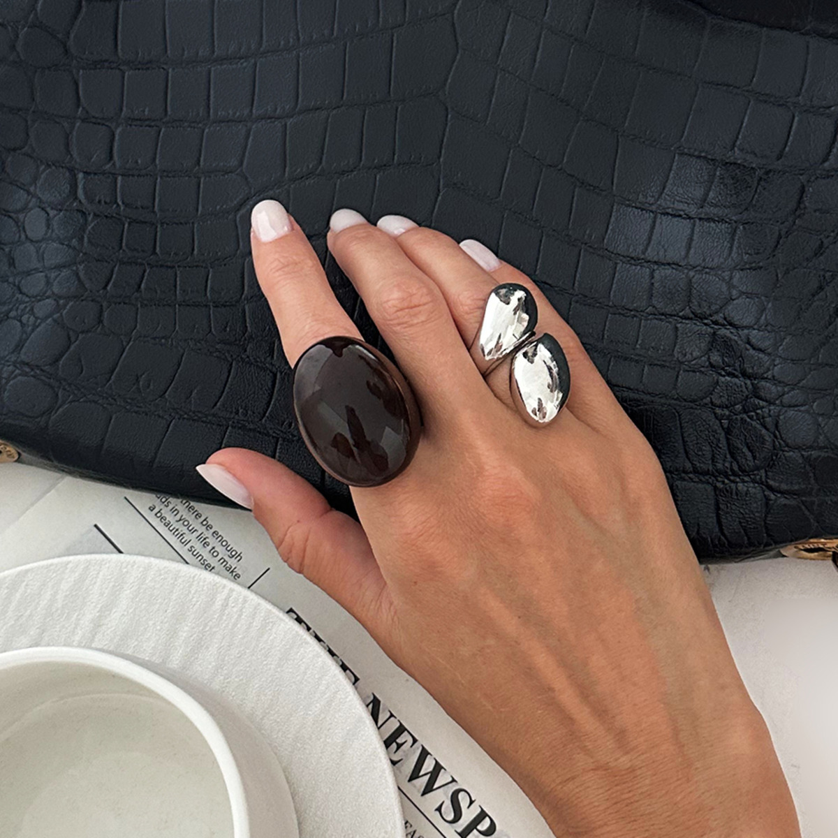 SHIXIN 2'li Set Vintage Metal  - Vintage Punk Knuckle Rings Set incelemesi ve fiyatı
