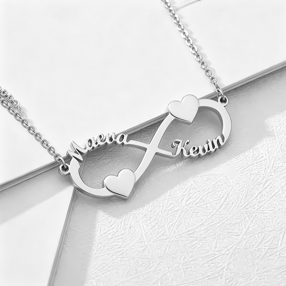 Özel İsimli Kolye Sonsuzluk Ka - Custom Name Necklace Stainless Steel incelemesi ve fiyatı