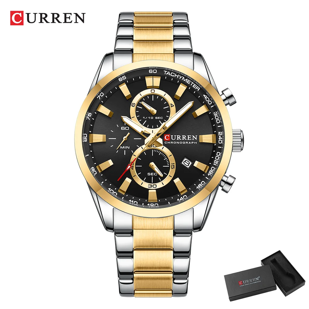 CURREN Casual Kuvars Chrono Sp - Watch Accessories incelemesi ve fiyatı