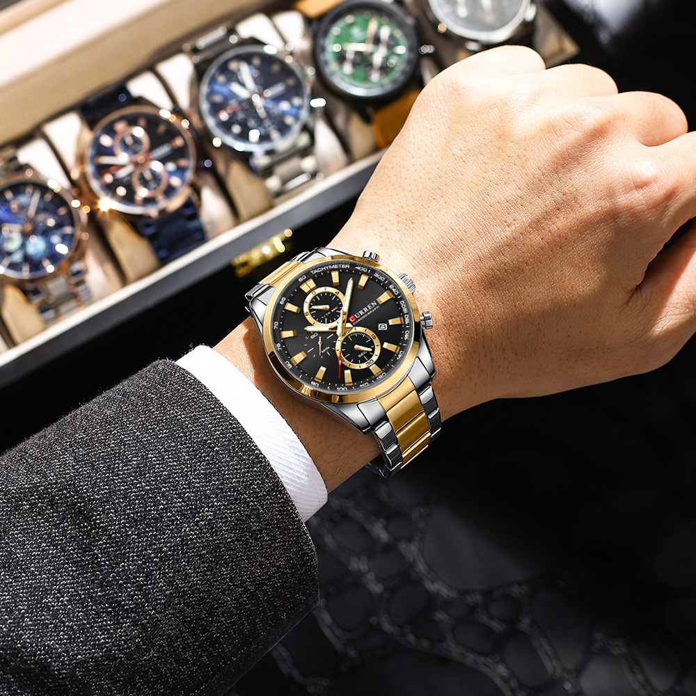 CURREN Casual Kuvars Chrono Sp - Watch Accessories incelemesi ve fiyatı