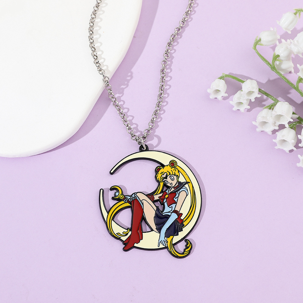 Tatlı Anime Metal Emaye Kolye  - Anime Pendant Necklace incelemesi ve fiyatı