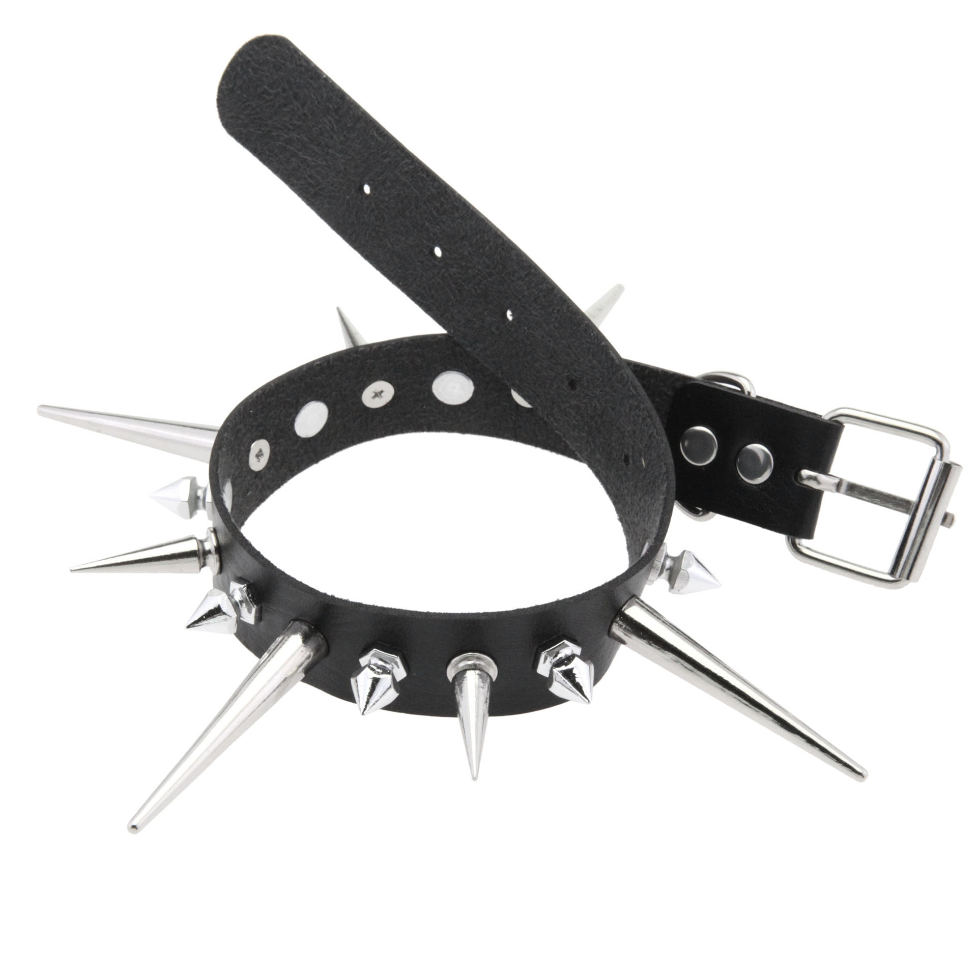 KMVEXO Punk uzun başak gerdanl - Goth Punk Spike Choker incelemesi ve fiyatı