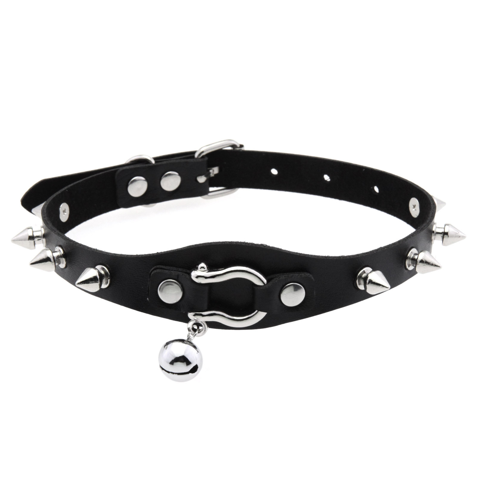 Siyah Başak Gerdanlık Kolye Pe - Goth Punk Spike Choker incelemesi ve fiyatı