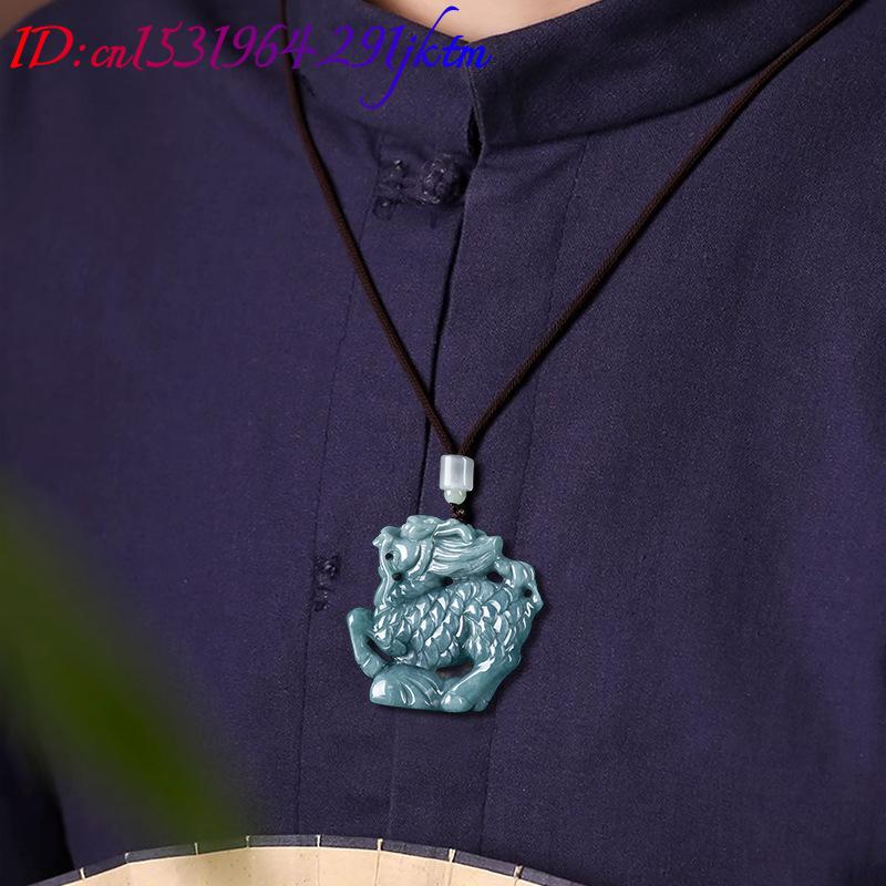 Burma Yeşim Taşı Kylin Kolye U - Necklaces incelemesi ve fiyatı