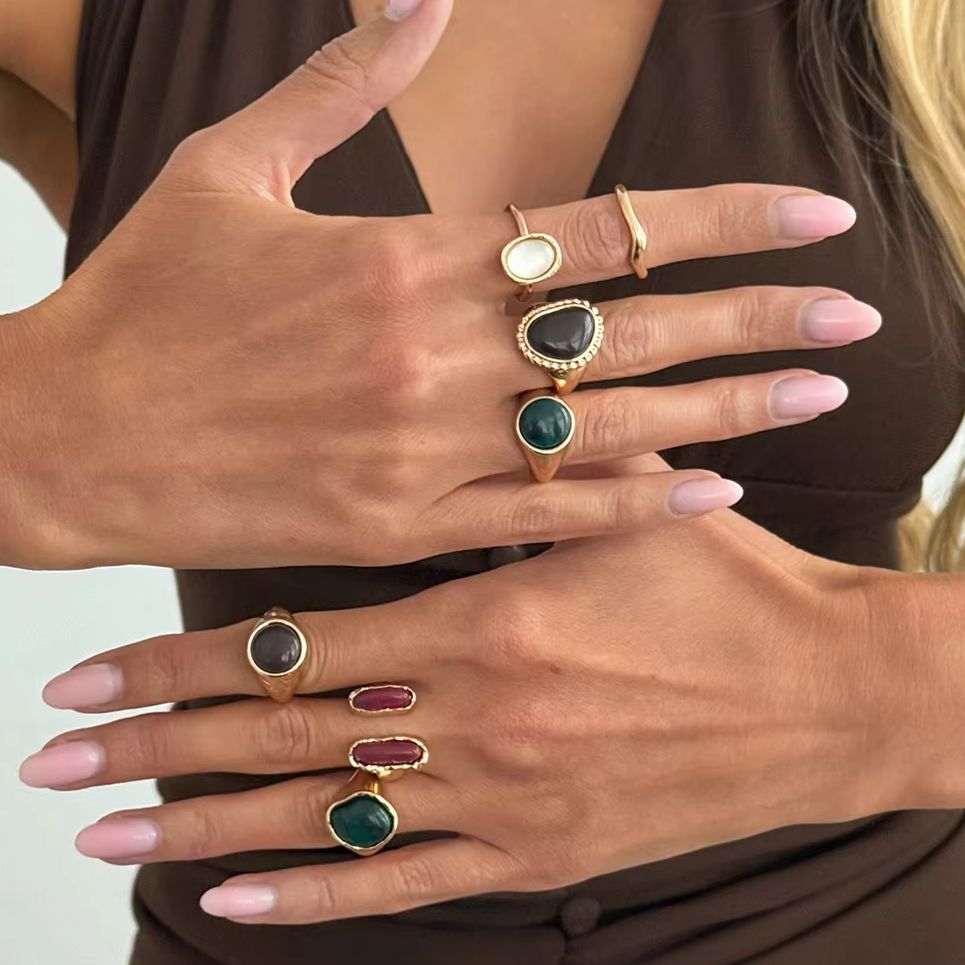IngeSight.Z 7 Parça/Set Punk T - Vintage Punk Knuckle Rings Set incelemesi ve fiyatı