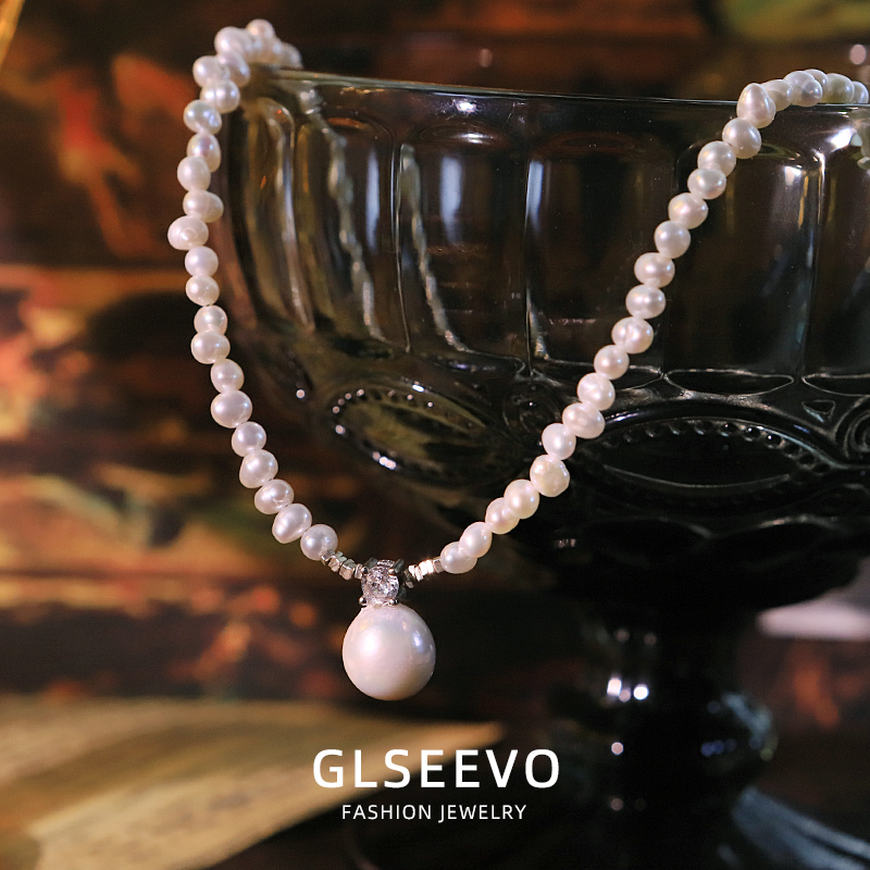 Yeni Moda Tatlı Su İncisi Zirk - Pearl Choker Necklace Vintage incelemesi ve fiyatı