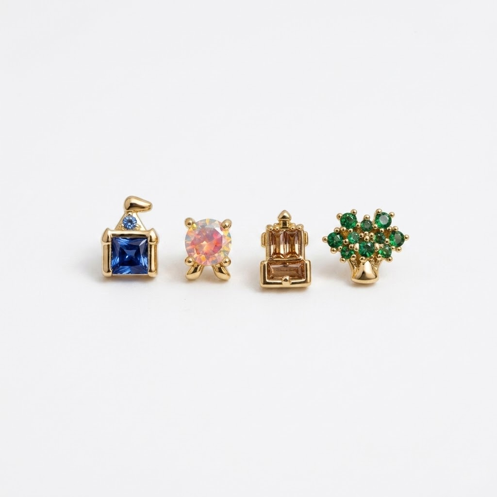 Yeni zarif sevimli eğlence par - Earrings incelemesi ve fiyatı