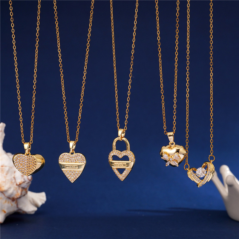 Işık Lüks Madalyon Kanat Kalp  - Heart Locket Necklace Photo incelemesi ve fiyatı