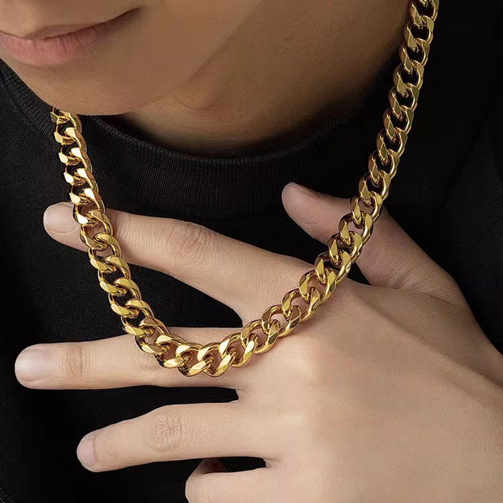 3/5/7mm Paslanmaz Çelik Küba L - Cuban Link Chain 12Mm incelemesi ve fiyatı