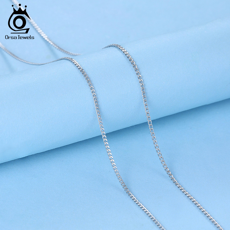 ORSA JEWELS İtalyan 925 ayar g - 925 Sterling Silver Chain Necklace Men incelemesi ve fiyatı